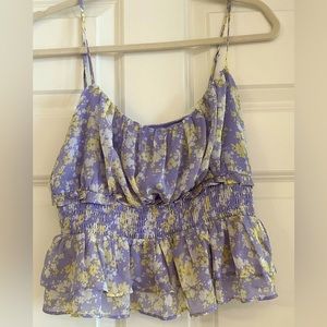 ASTR the Label Floral Tank